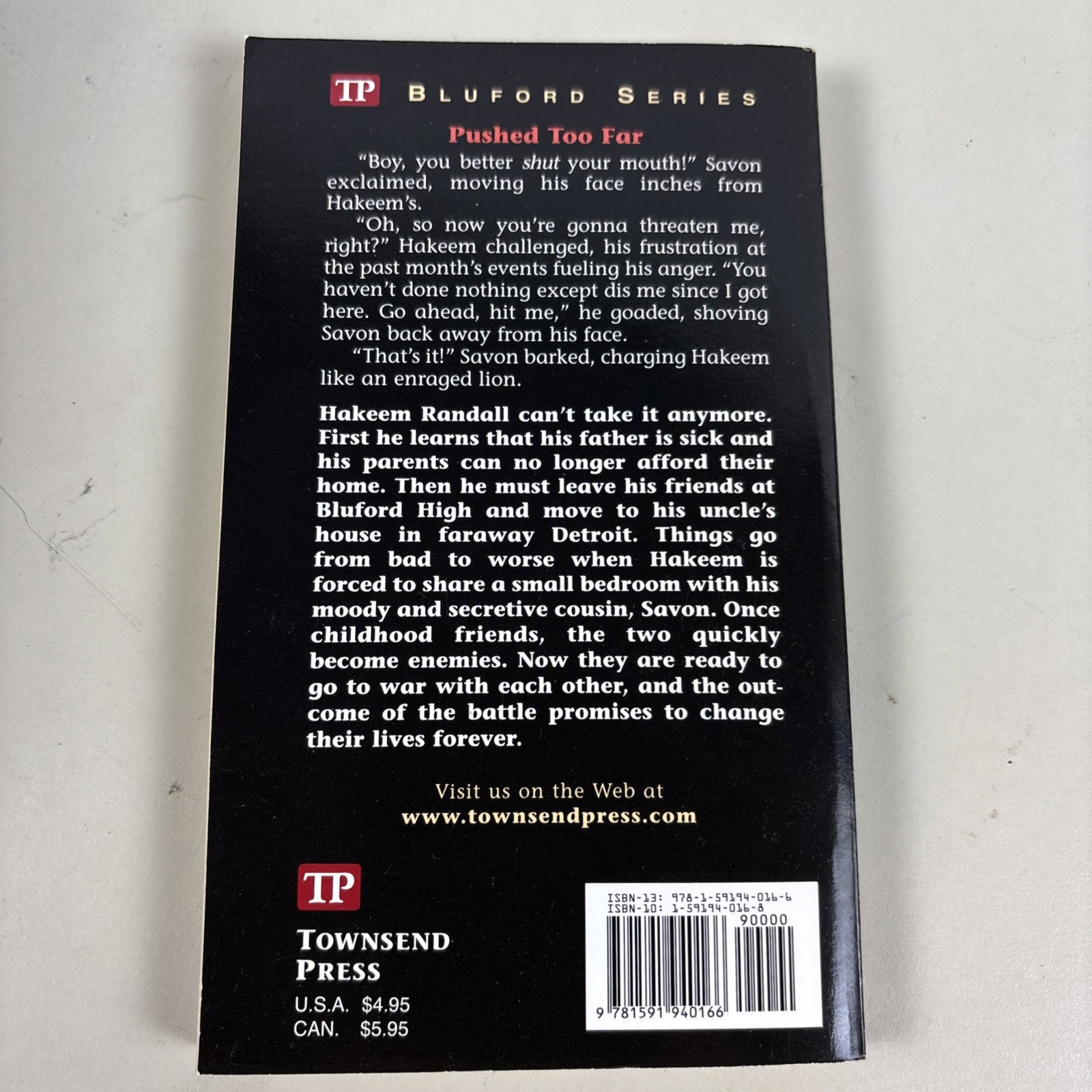 Bluford Series 8 Book Box Gift Set Collection Townsend Press TP Multiple Authors