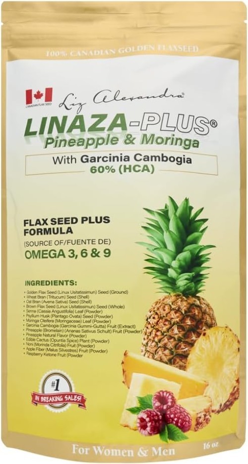 Liz A. Linaza Plus 16oz – Delightful Pineapple & Moringa for Health Support
