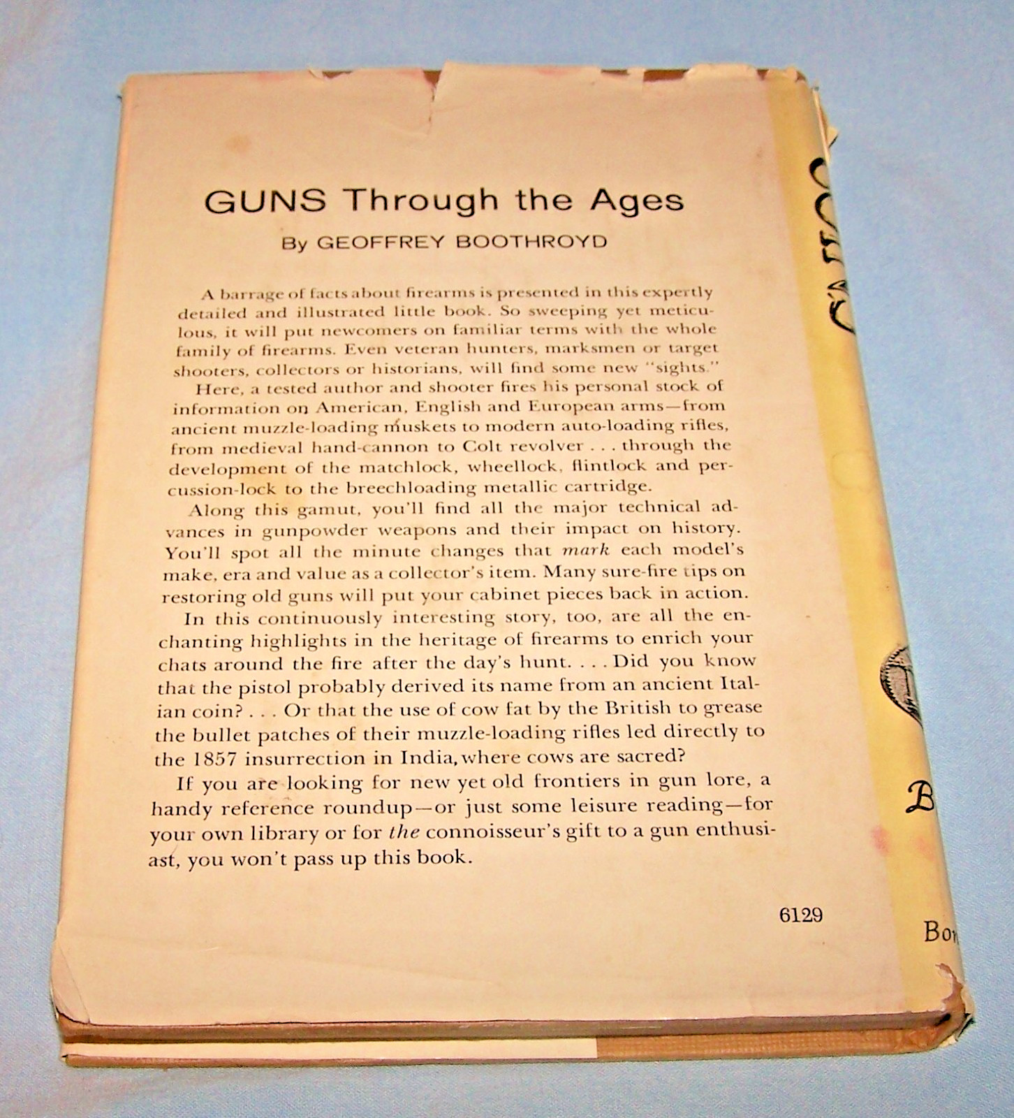 Coins Through the Ages HB w/tattered, torn dj-Laurence Brown-184 pages