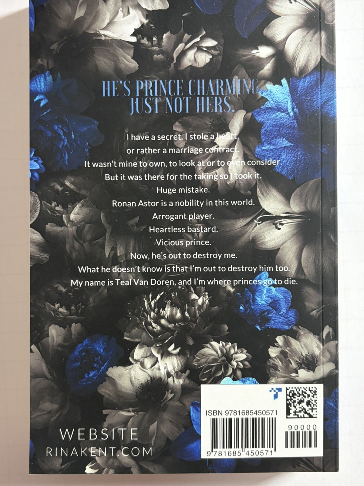 Vicious Prince: Special Edition Print Trade PBK (Royal Elite Book #5) Rina Kent