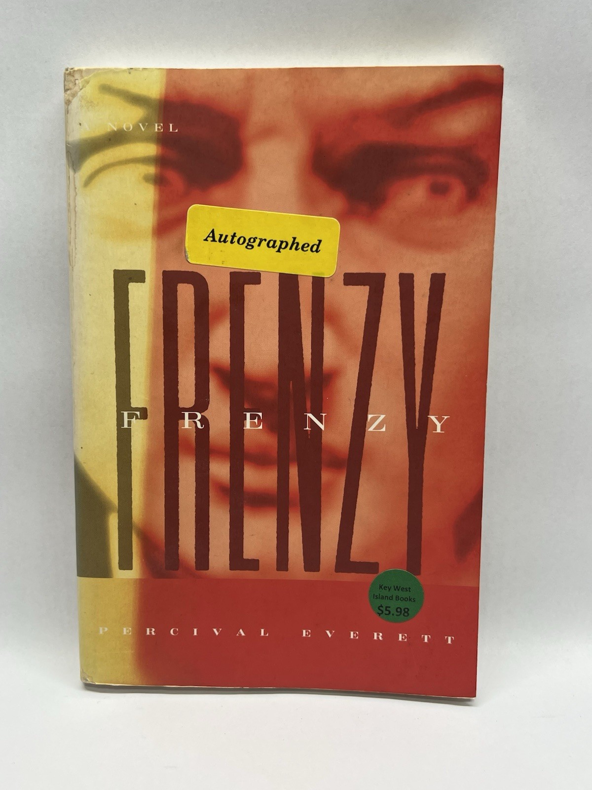 FRENZY BY PERCIVAL EVERETT, SIGNED, FIRST GRAYWOLF PRINTING 1997, DIONYSUS