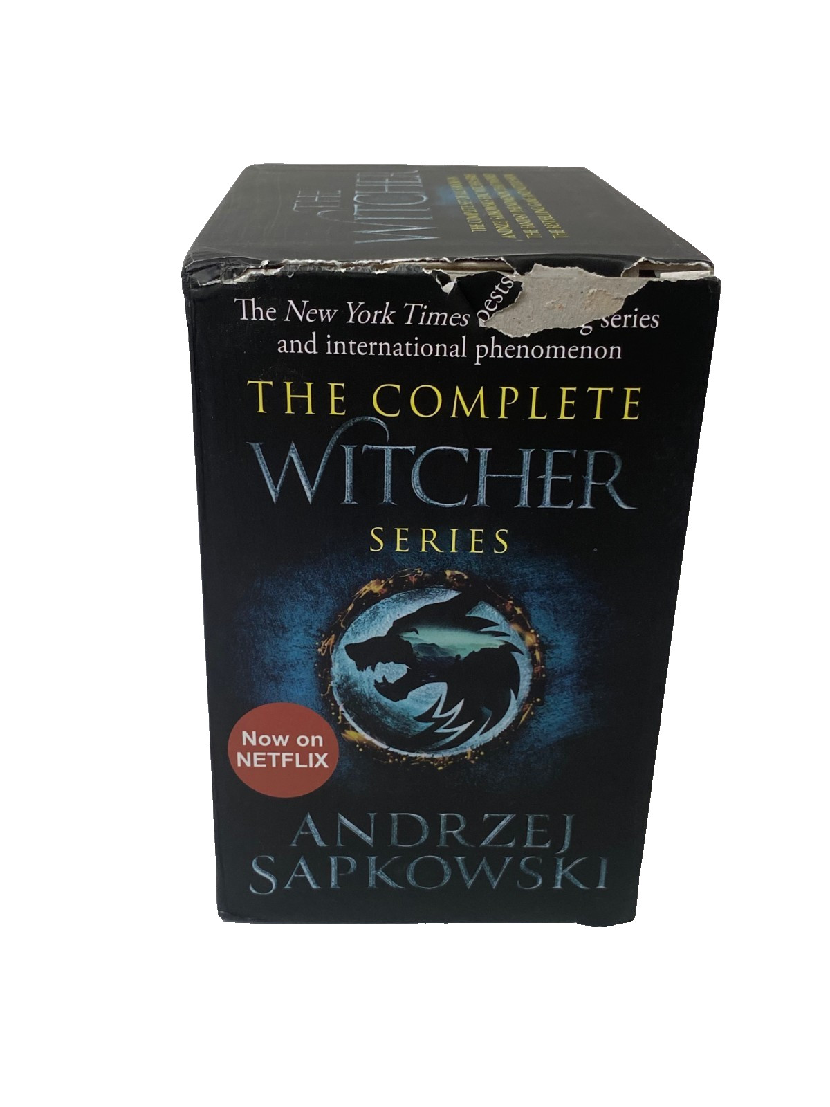 Complete Witcher Series 8 Book Box Set Andrzej Sapkowski Fantasy Collection