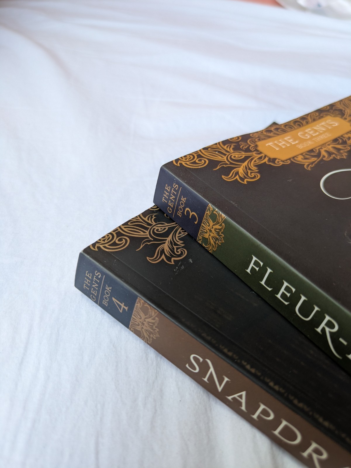 Lot 2 NEW PB Fleur de Lis & Snapdragons (The Gents, #3,4) by Sarah M. Eden