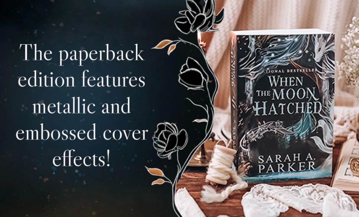 When the Moon Hatched SIGNED by Sarah A. Parker (2024, Trade Paperback)