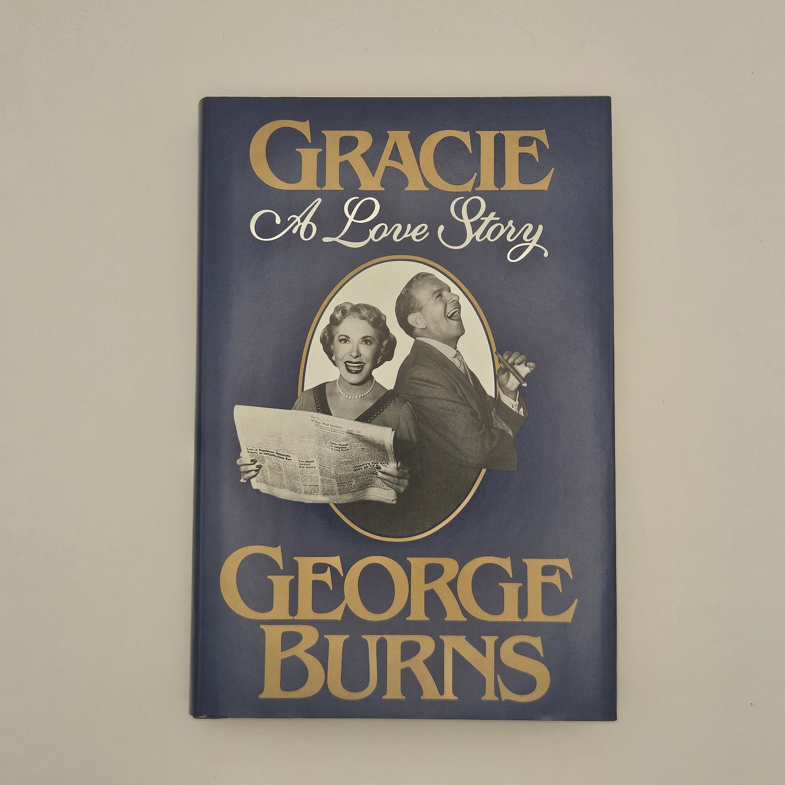 Gracie A Love Story George Burns 1988 HC DJ Putnam Memoir