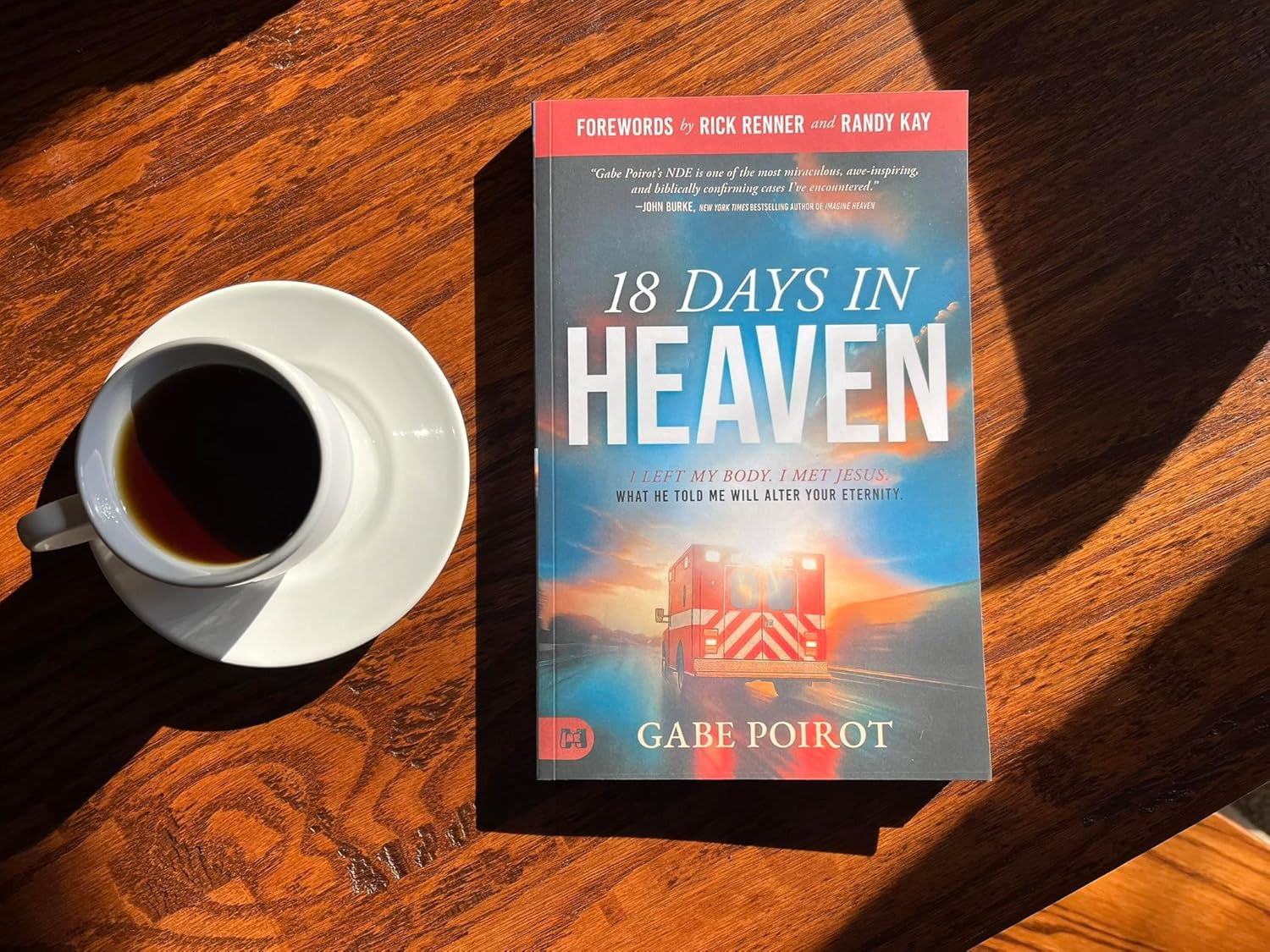 Near Death Experience Book 18 Days in Heaven Paperback True Story Faith Jesus