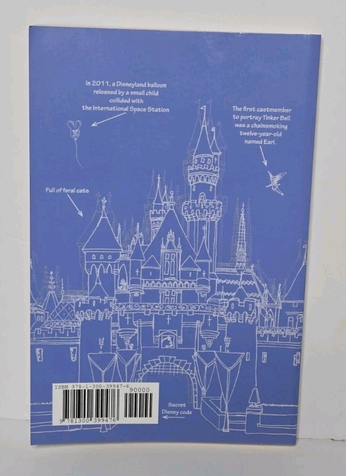 396 Pure, Made-Up Completely Fake Disneyland Facts Book Humor Softcover Disney