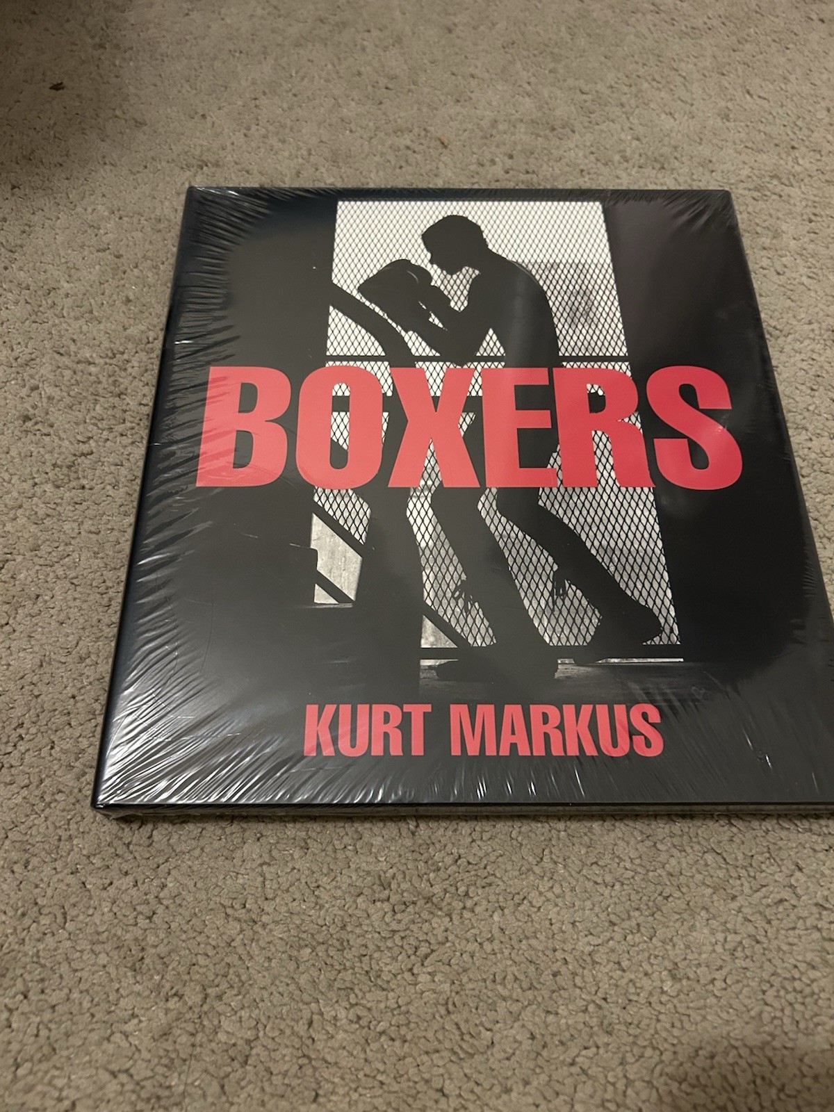 Kurt Markus Boxers Hardcover Photography Picture Book Illustrated Dust Jacket