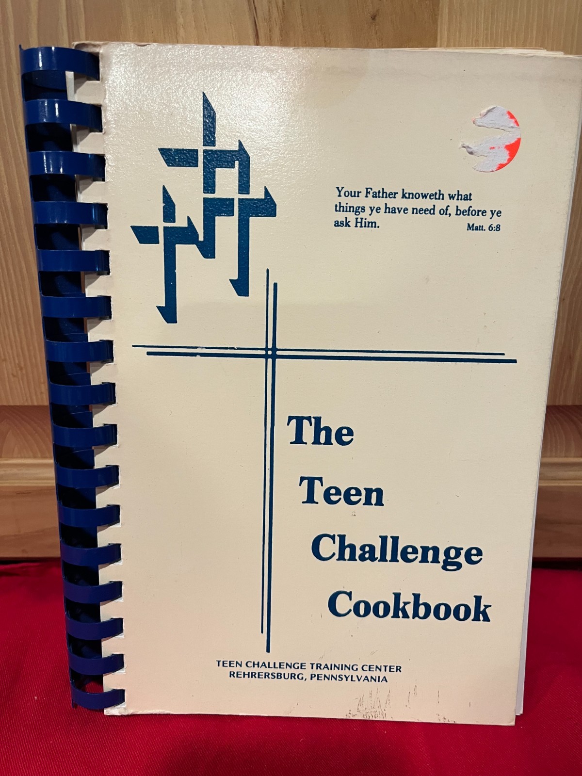 Rehrersburg, PA Teen Challenge CookBook 1986~~~ 162 Pages