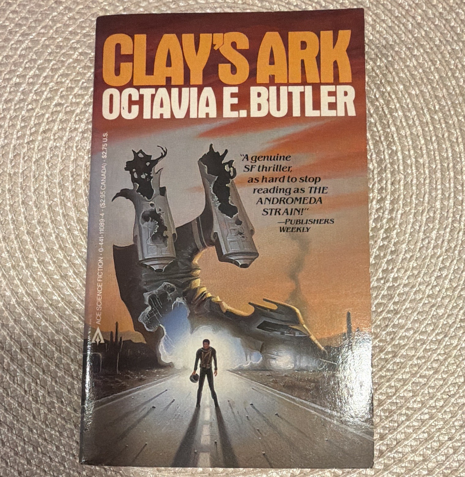 Clay’s Ark (Patternist Ser.) by Octavia E. Butler PB Sci-Fi Ace 1984 Vintage