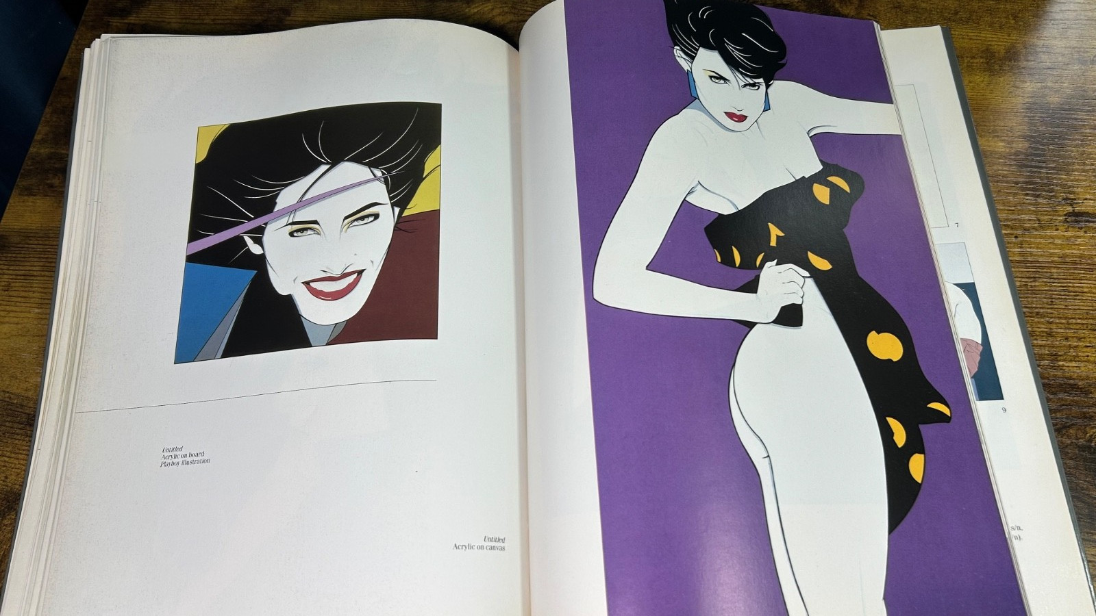 Nagel: The Art of Patrick Nagel 1980s Art Deco 1987 1st Paperback Edition