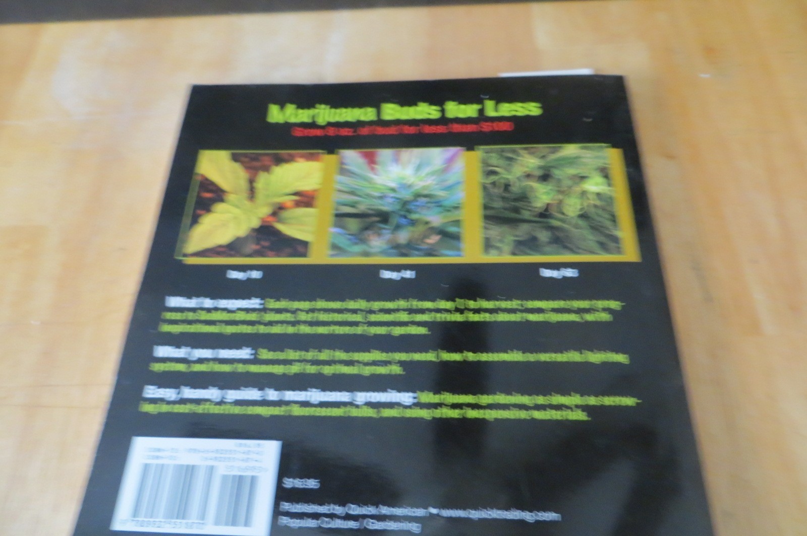 Marijuana Buds for Less: Grow 8 oz. of Bud for Less Than $100, SeeMoreBuds