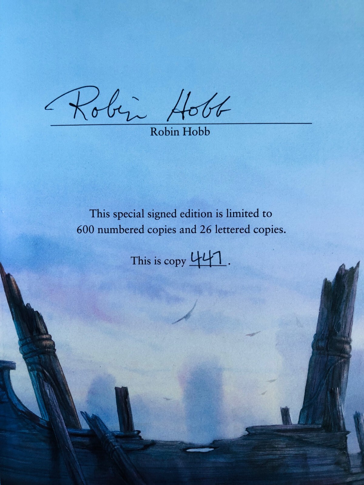 SIGNED The Mad Ship & Ship of Destiny by Robin Hobb SUBTERRANEAN PRESS Matching