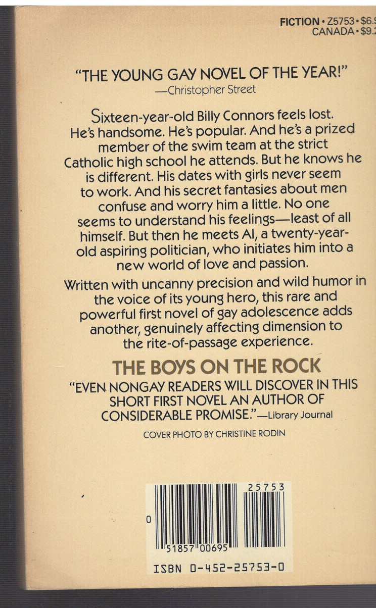 Boys on the Rock by John Fox (1984/1985, Trade Paperback, St. Martin’s Press)