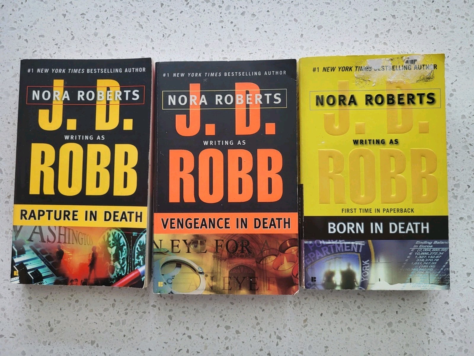 J.D. Robb Paperback Lot of 11 In Death Series