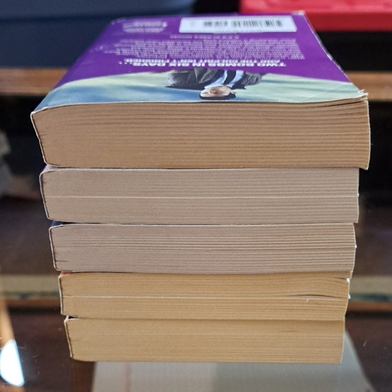 Set of 5 Harlequin Intrigue Pre-owned Books The Awakening Texas Abduction & More