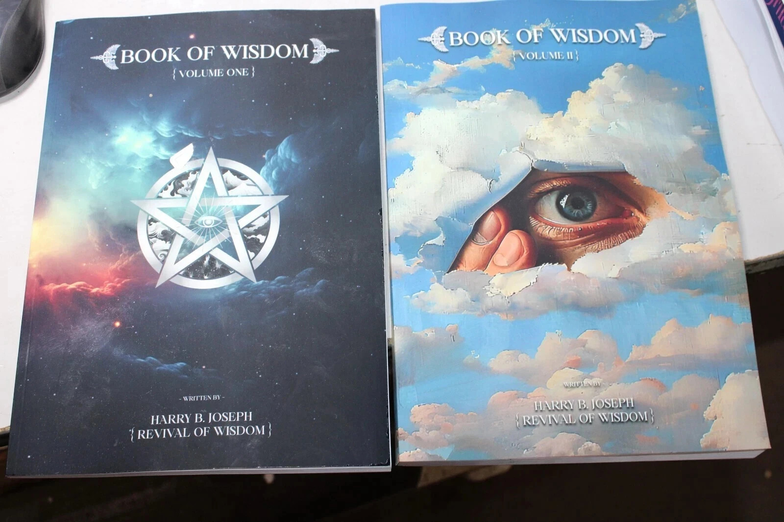 Book of Wisdom Volumes 1 & 2 by Harry B. Joseph (Paperback 2-Book Spiritual Set)