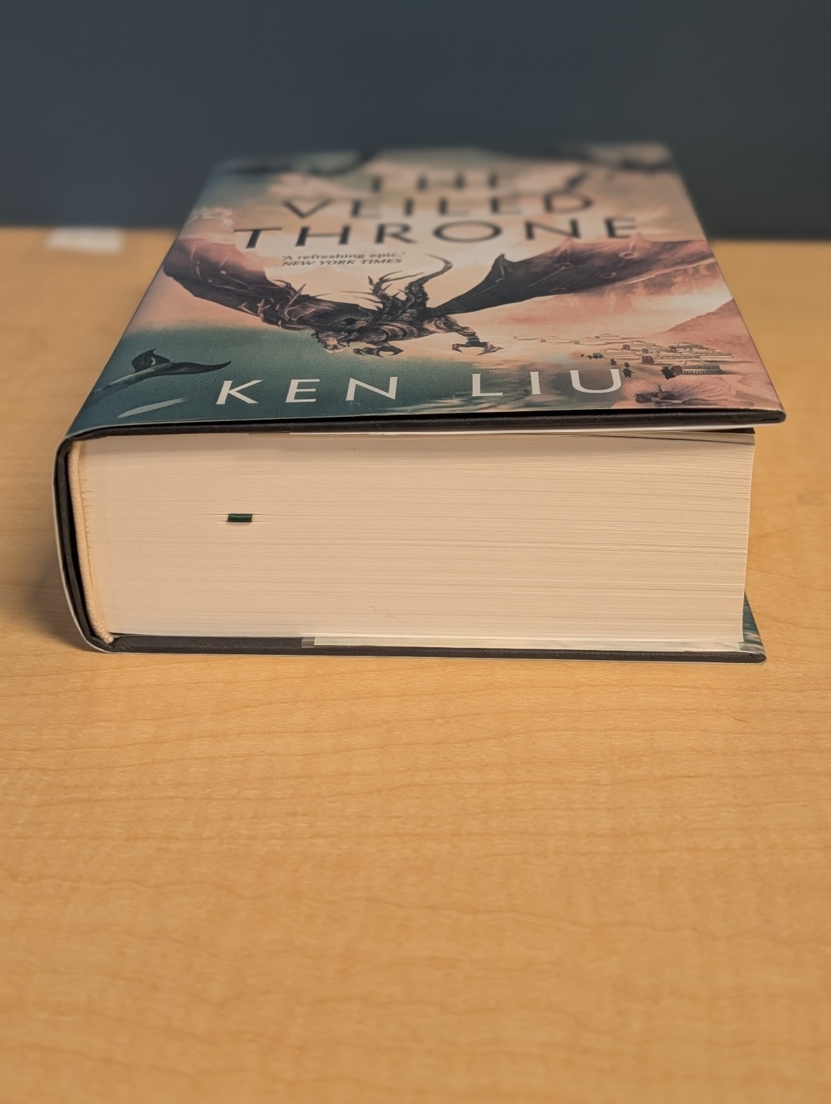 ⚔️Ken Liu THE VEILED THRONE Signed Numbered Goldsboro Limited Edition 1st/1st
