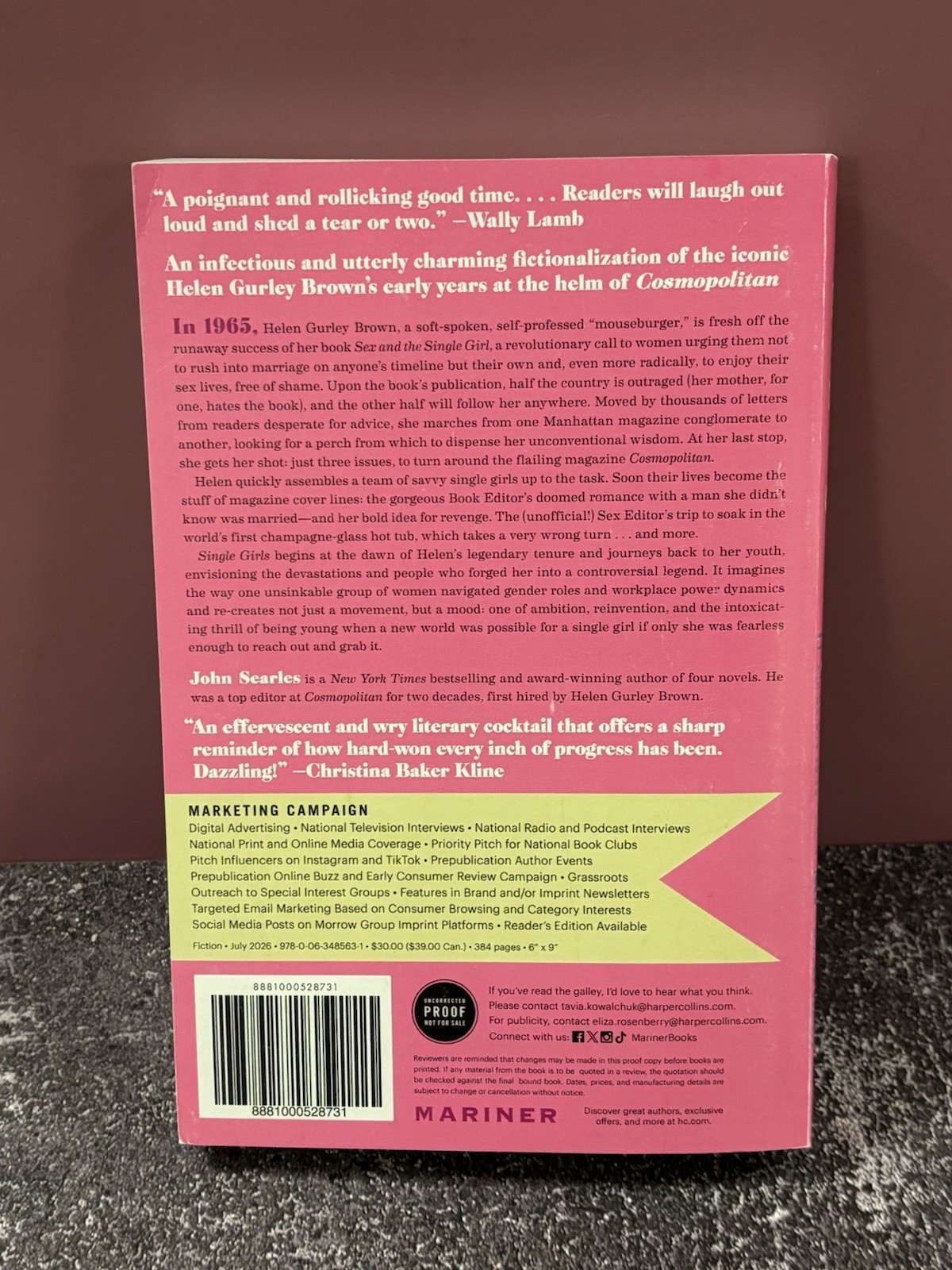 Single Girls: A Novel by John Searles (softcover)