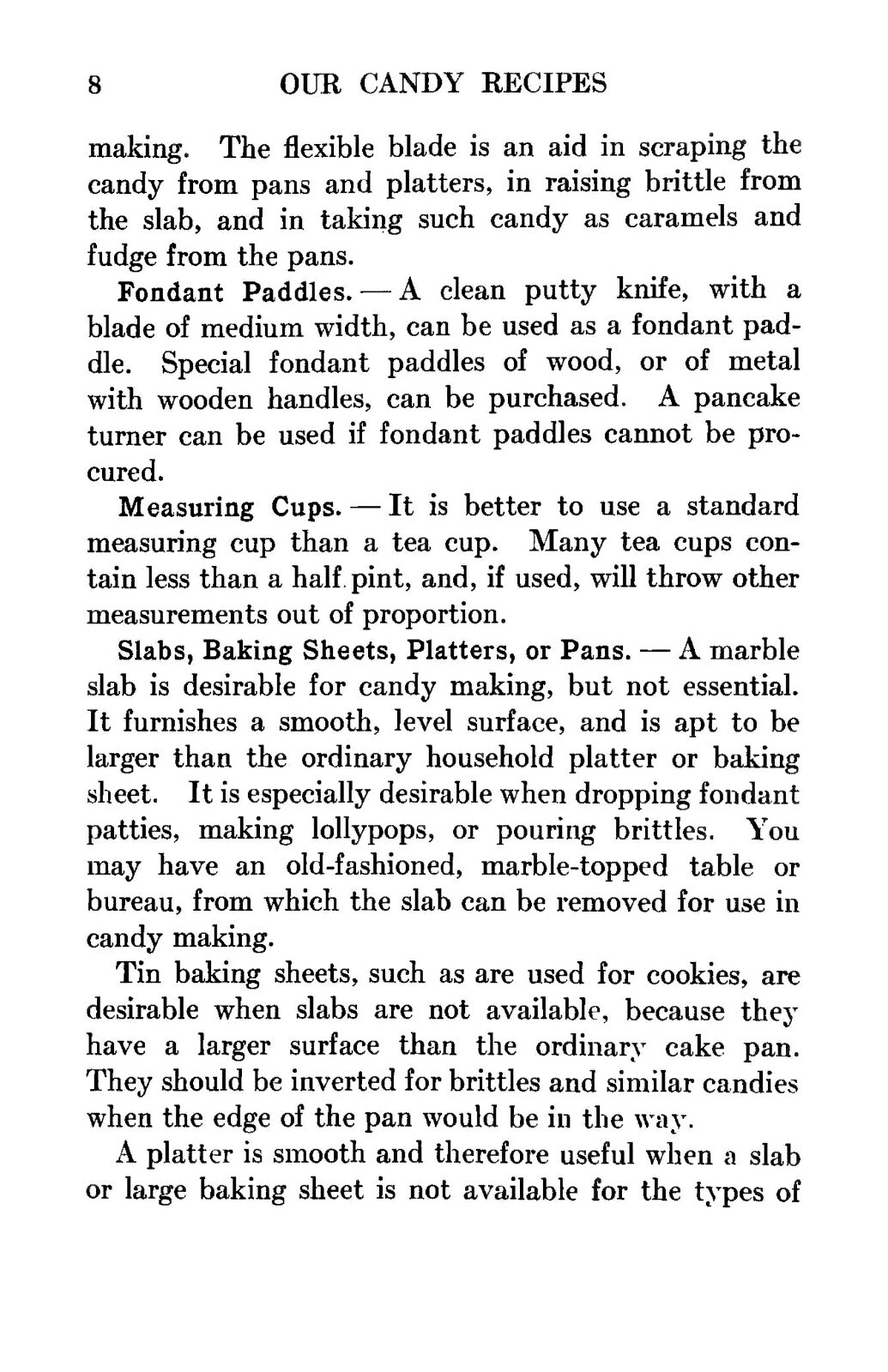 1922 Our Candy Recipes Vintage Cook Book By May B. Van Arsdale 212 Pages