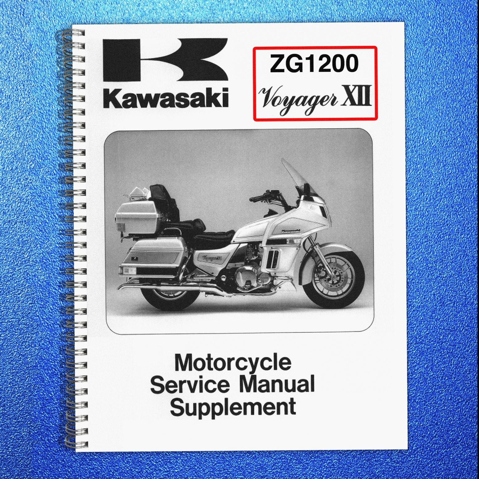 KAWASAKI ZG1200 Voyager XII Service Manual Supplement – LOOP BIND – COVERS