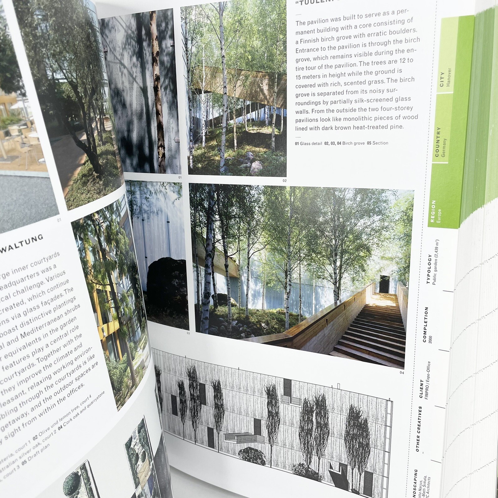 1000 x Landscape Architecture by Braun Braun Publishing 2009 Hardcover Book