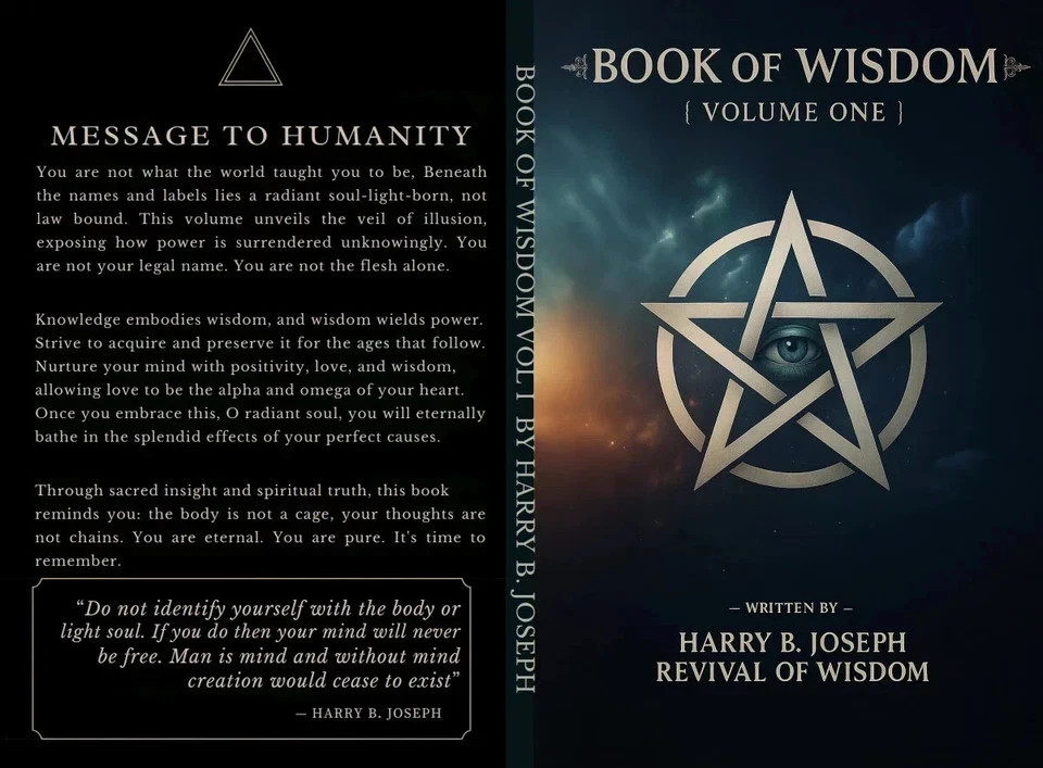 Book of Wisdom Volumes 1 & 2 by Harry B. Joseph (Paperback 2-Book Bundle)