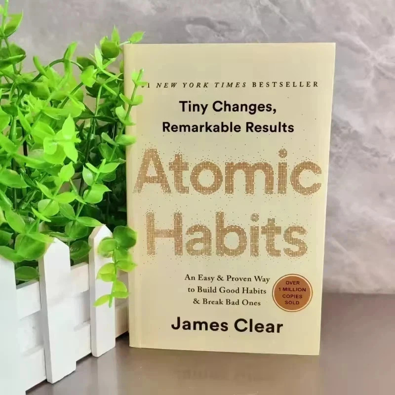*Atomic Habits* Paperback by James Clear Build Good Habits & Break Bad Ones..