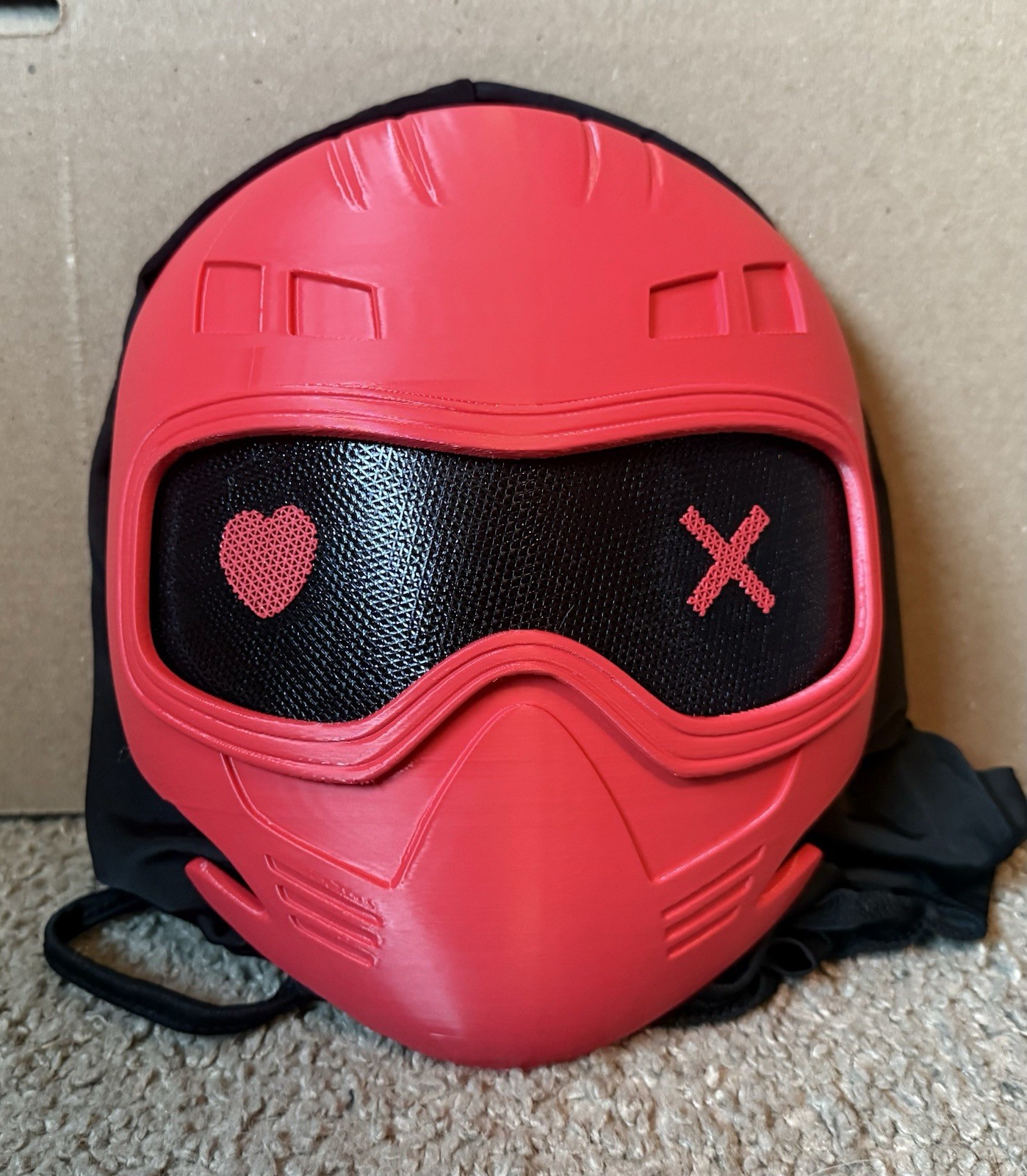 Caught Up An into Darkness and Navessa Allen Caught Up Lights Out Mask