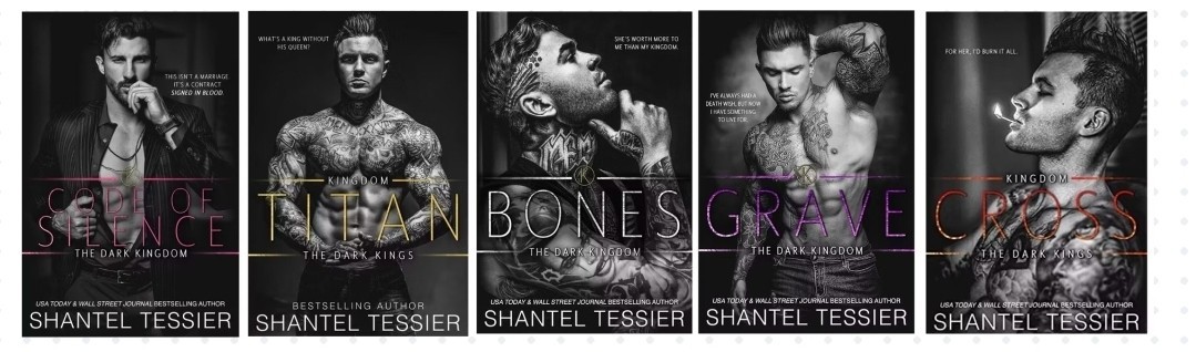 Dark Kingdom Series Shantel Tessier 5 Books Set Mafia Romance Novel