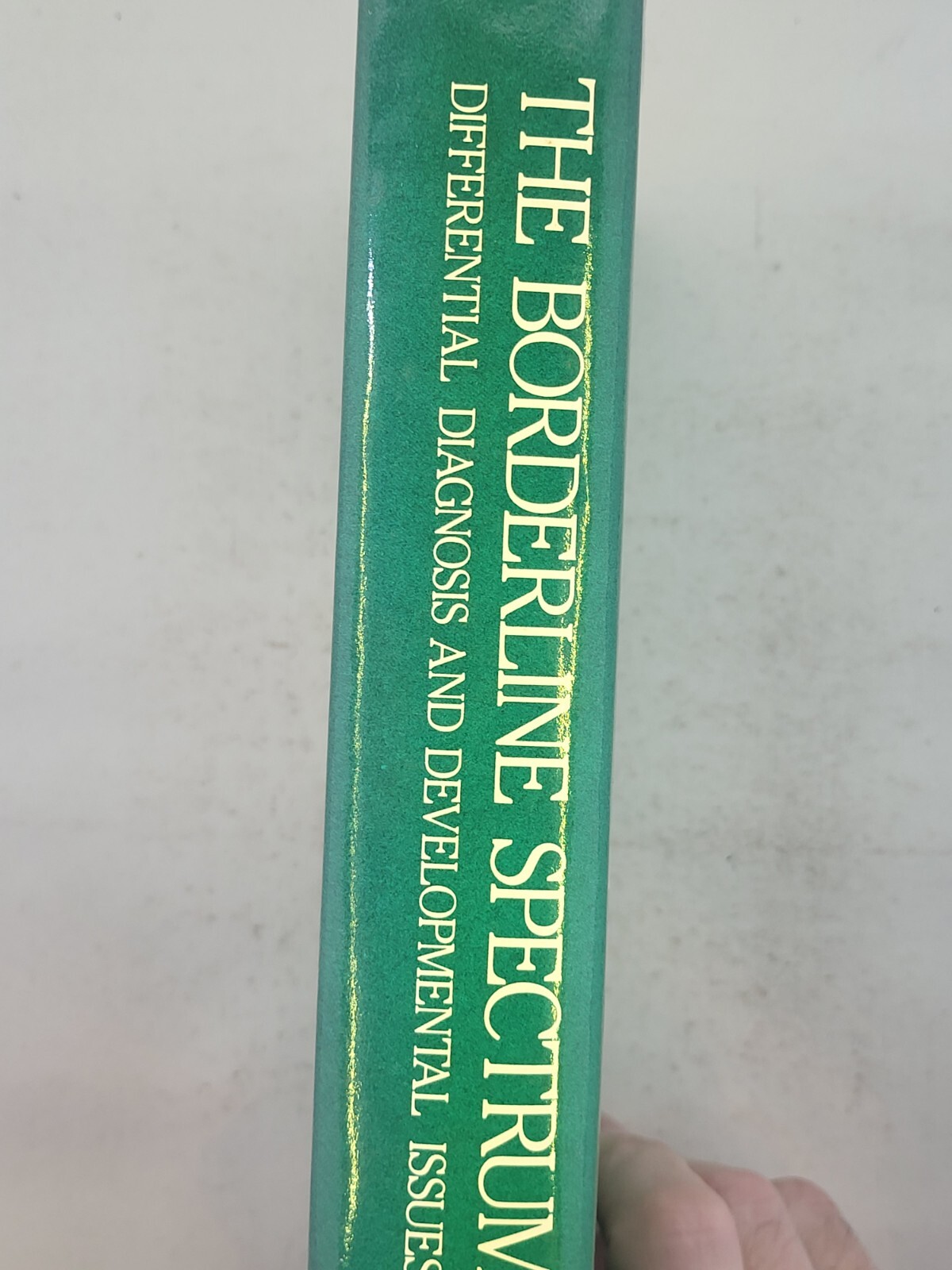 The Borderline Spectrum: Differential Diagnosis and By W. Meissner, 1984 1st Ed.