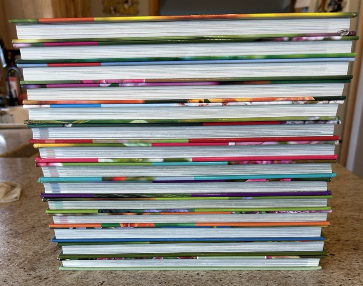 Birds & Blooms Hardcover Books (14 In All) The Best Of Annual Books