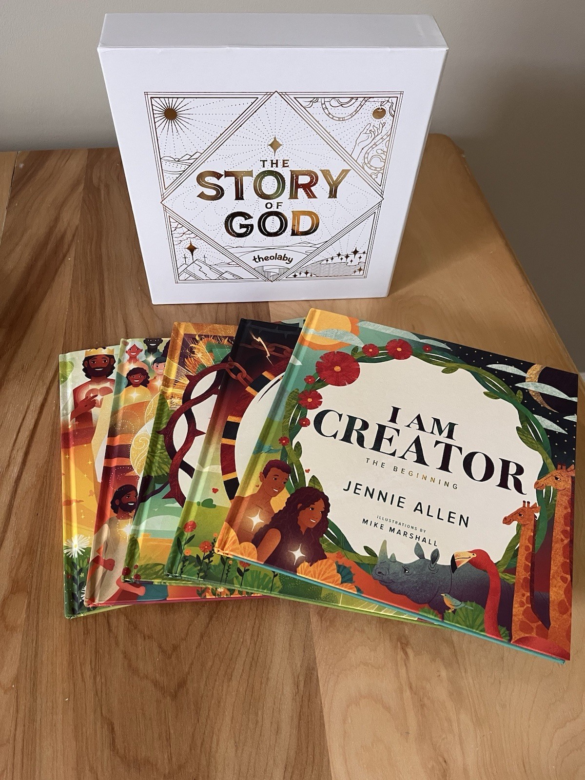 Complete 5 Volume Hardback Book Set – The Story of God-Jennie Allen Theolaby