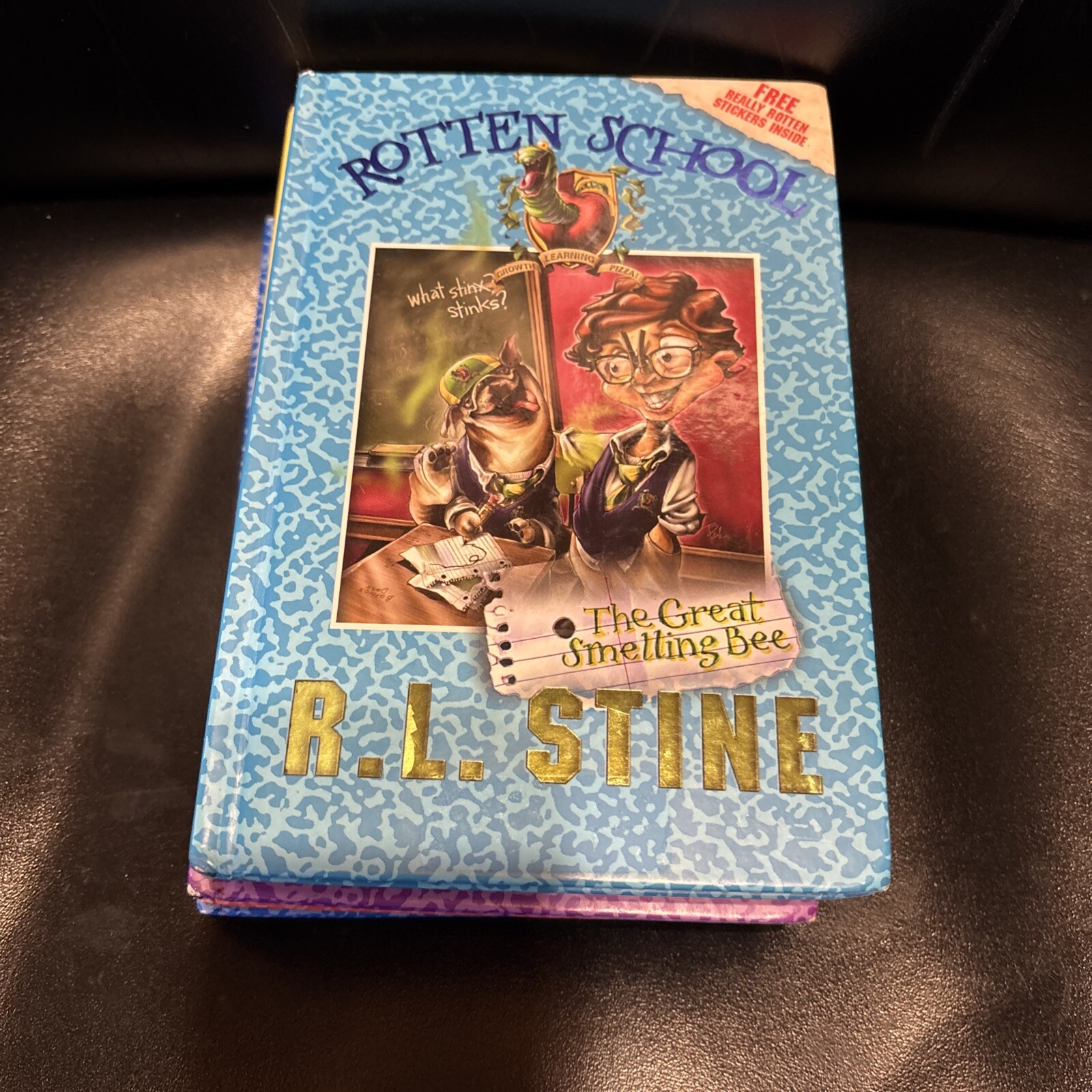 R.L. Stine Rotten School Book Lot 2 3 4 5 6 Hardcover