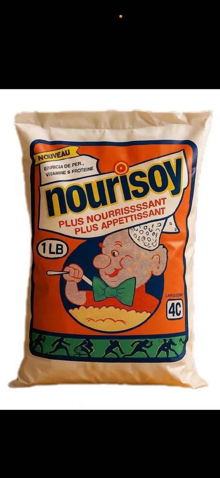 Noirisoy 1LB Plus Nourissant et Appetissant 4C Enrichi En Lait
