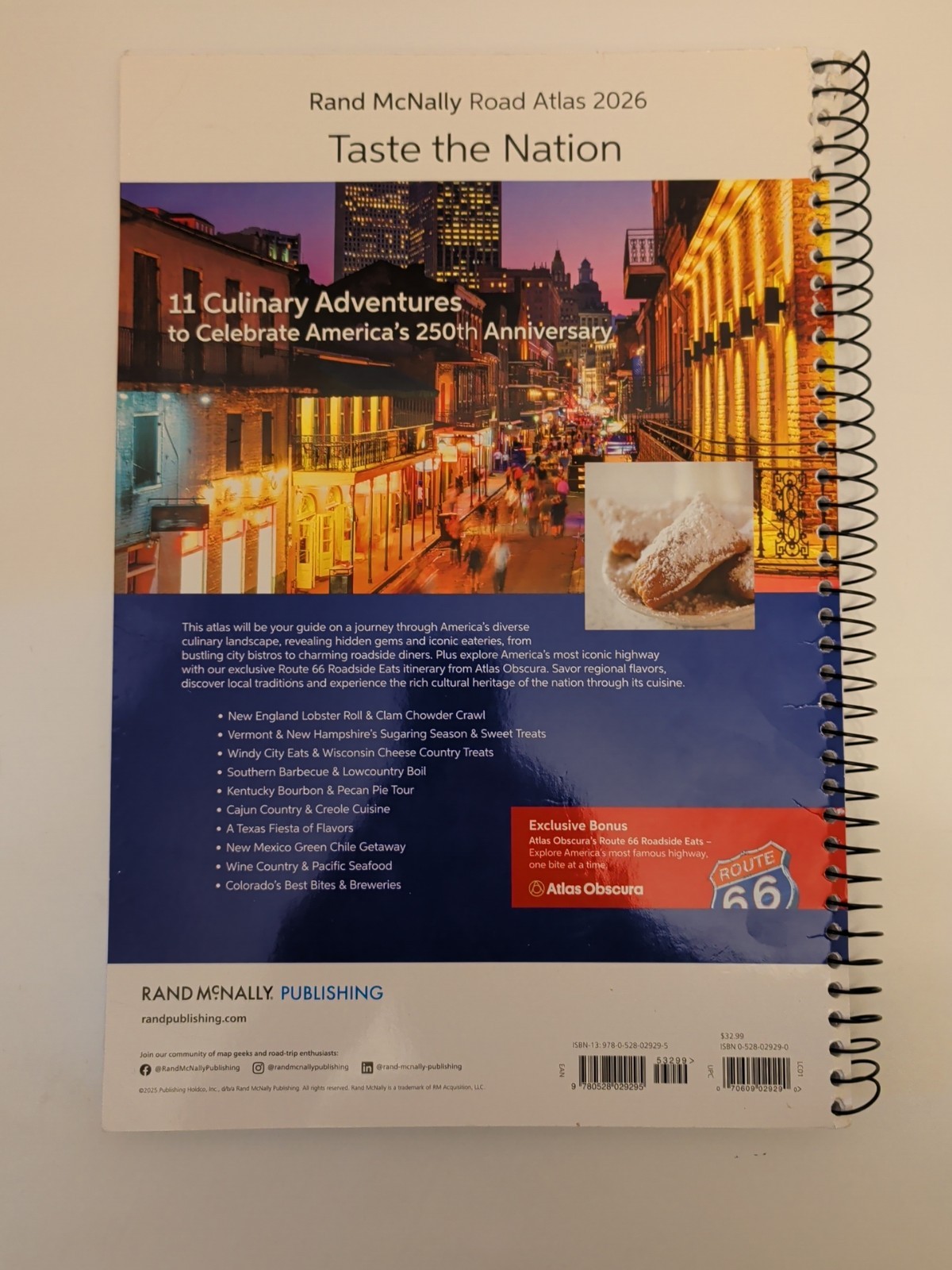 Rand McNally Road Atlas Large Scale 2026 : United States, Canada, Mexico…
