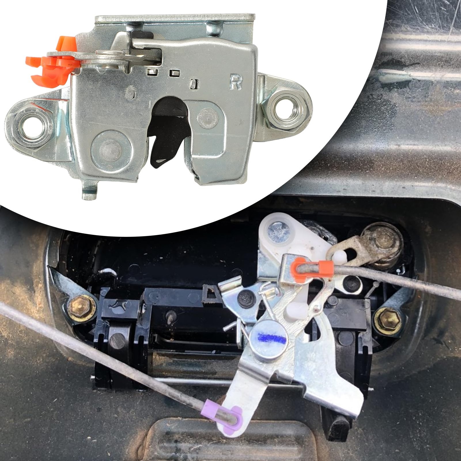 Fraylis Tailgate Latch Lock Compatible with Tundra 2000-2006 Left and Right T…