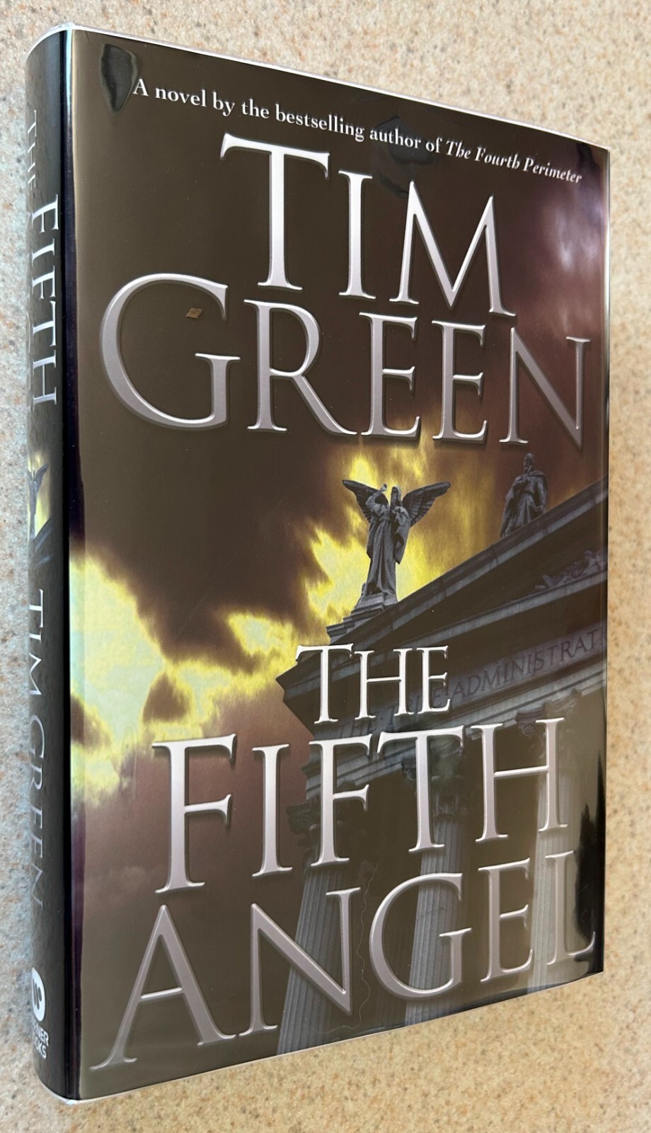Tim GREEN — The Fifth Angel (Thriller) — 2003 SIGNED 1st Edition Hardcover