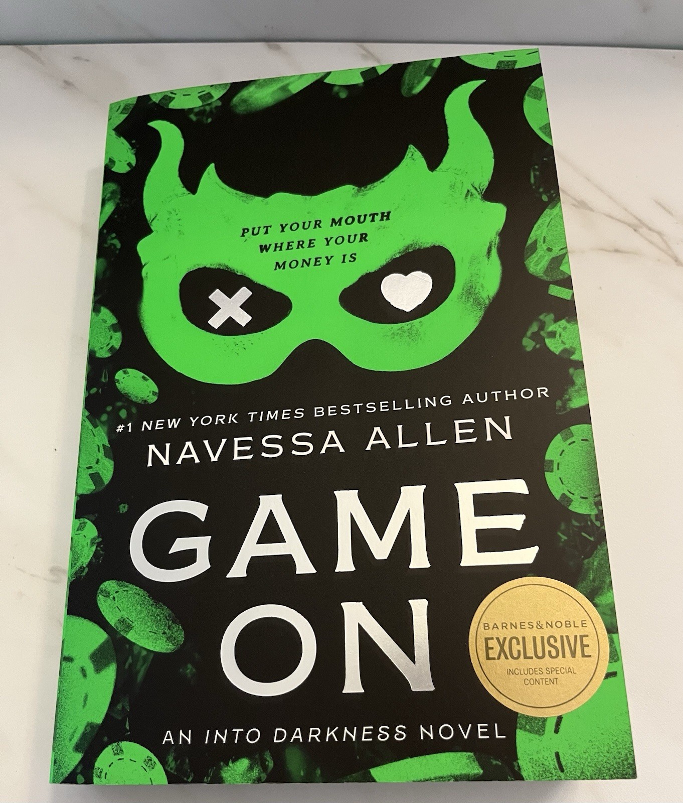 Game On Navessa Allen First Edition Paperback Sprayed Edges Excellent Condition