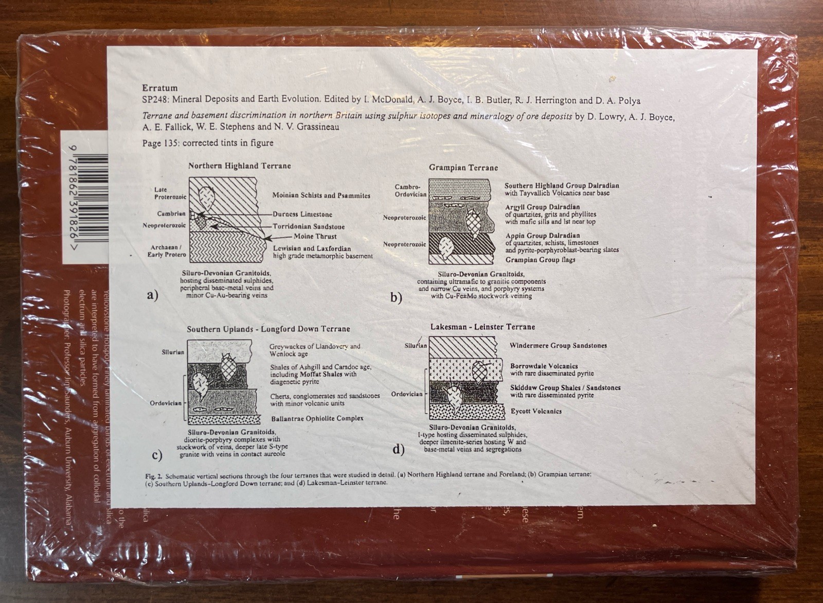 Mineral Deposits and Earth Evolution – Geological Soc. #248 -McDonald -2005 Seal