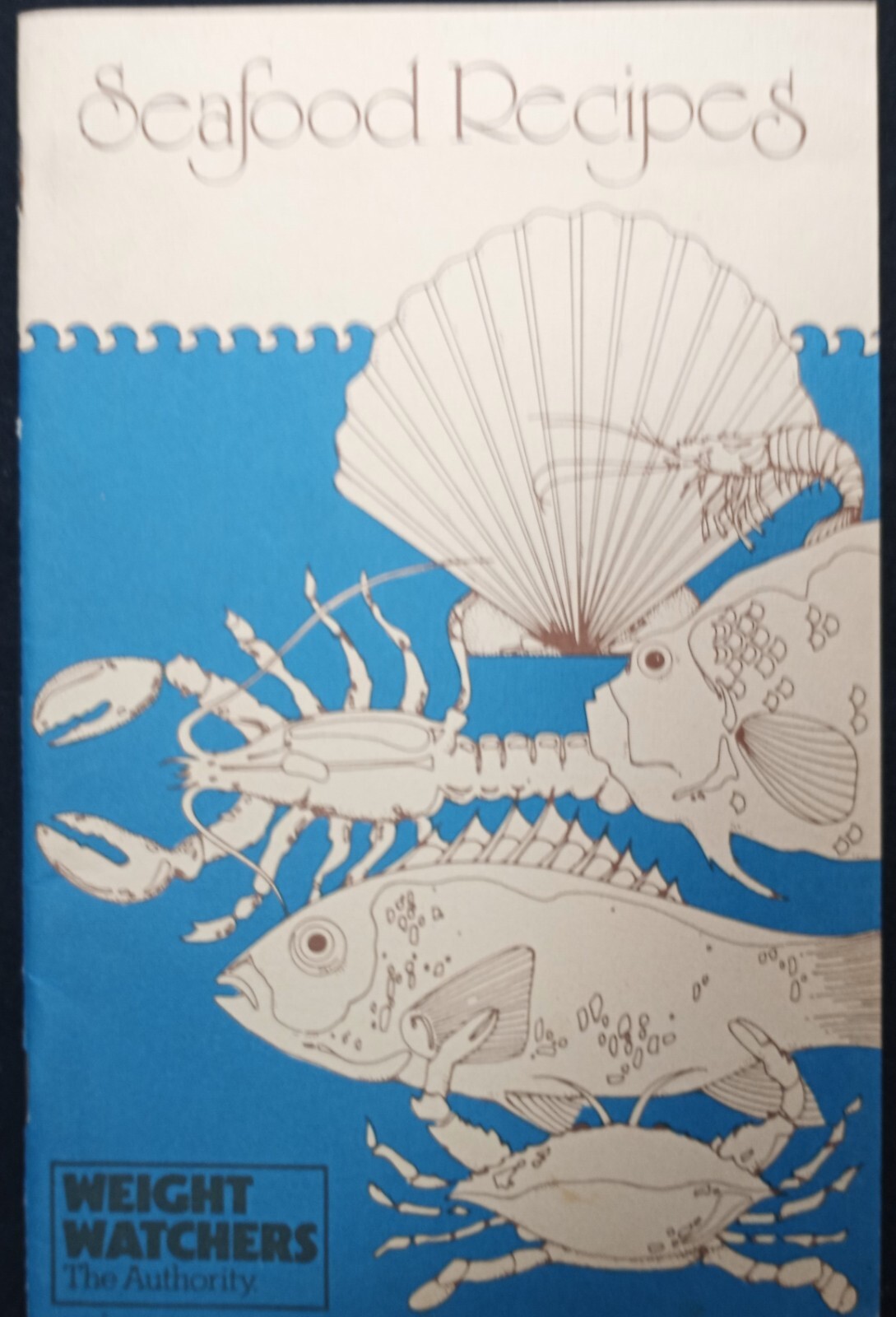 Seafood Recipes Weight Watchers 1978 Mona Adams 9 x 5.5 in