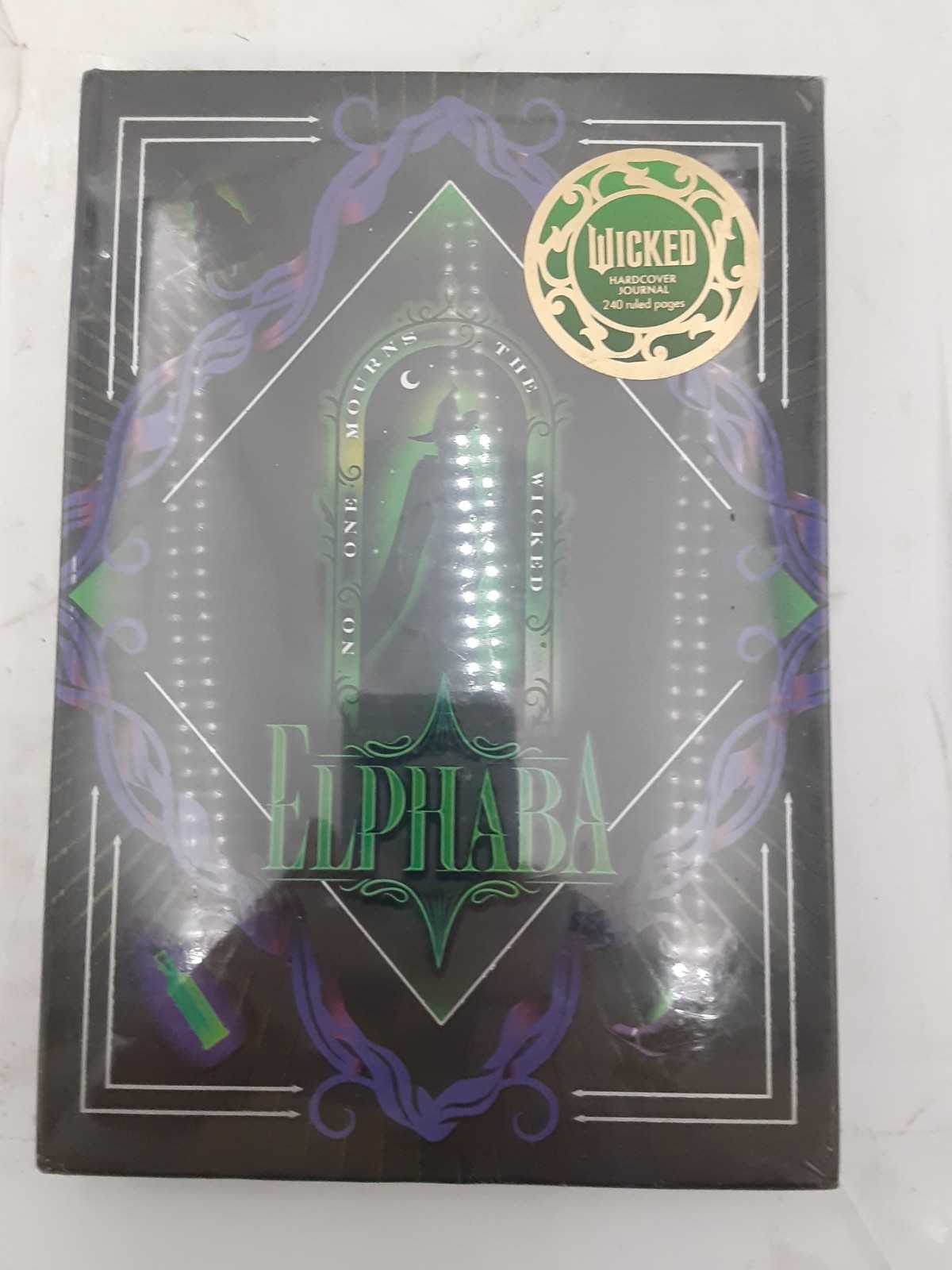 Wicked: Elphaba Hardcover Journal 240 pages Sealed 9798886637458