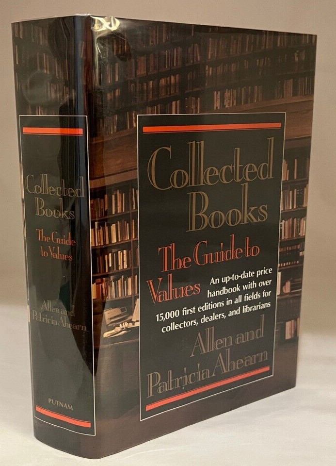 COLLECTED BOOKS THE GUIDE TO VALUES, Allen and Patricia Ahearn. 1991. HCDJ. FINE