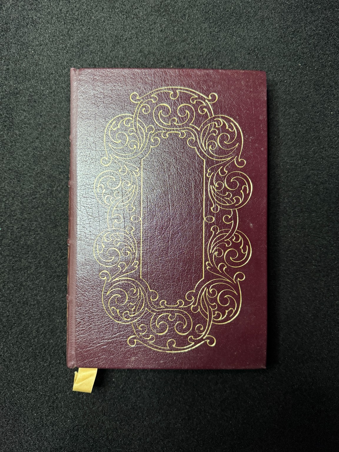 Autobiography Benjamin Franklin Easton Press Leather 1976 Collectors Ed