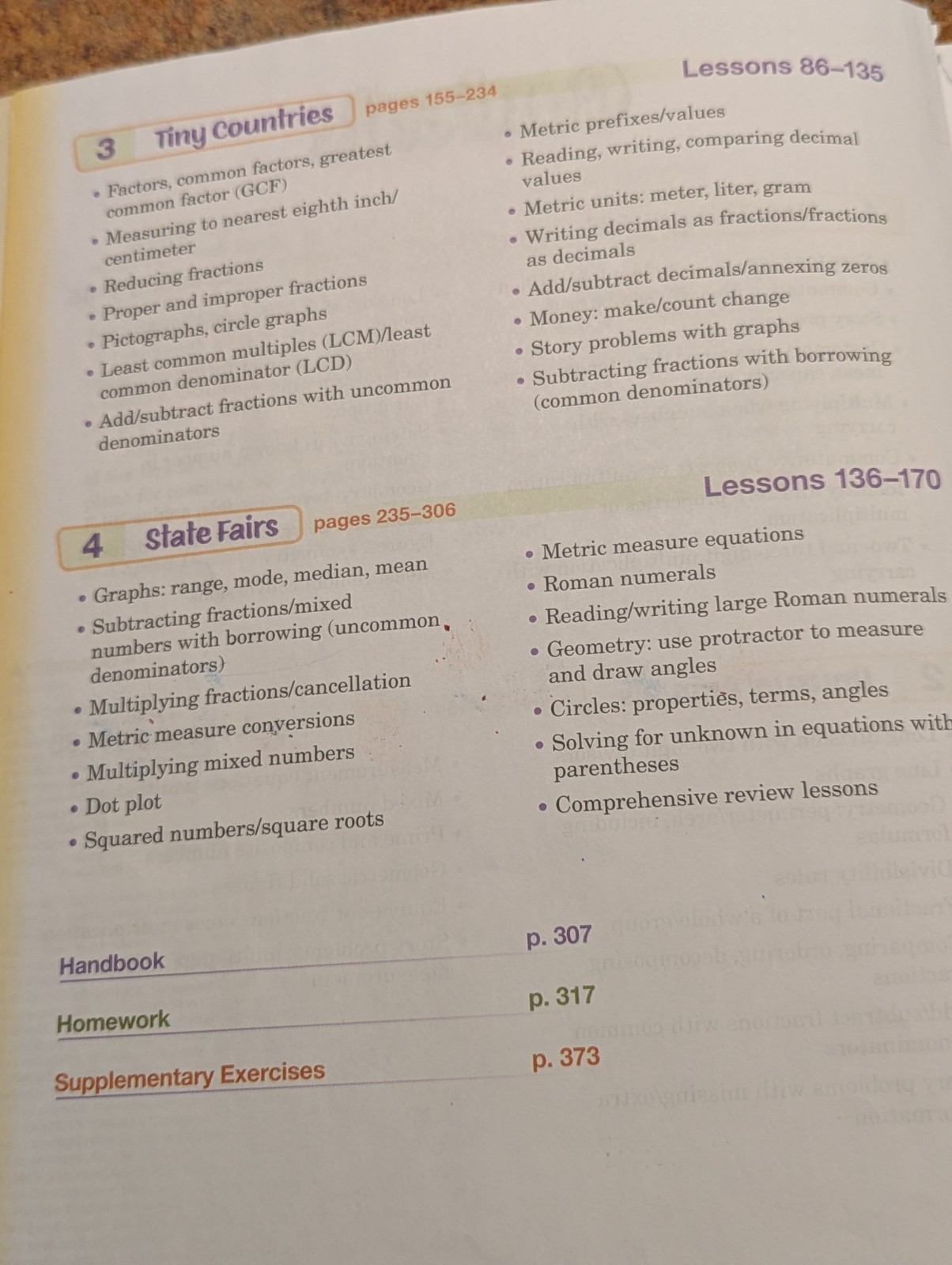 Abeka Arithmetic 4 Work Text, 5th Edition 2022, final 200 pages only. No Writing