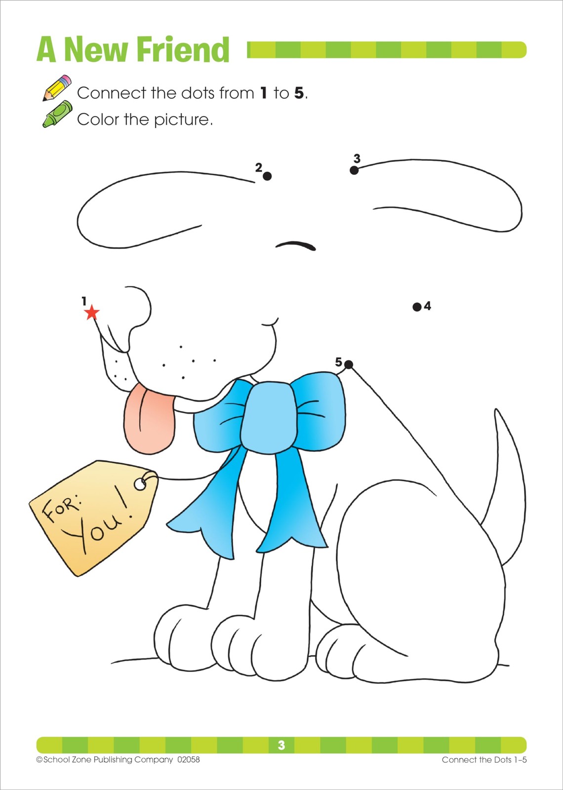 School Zone Connect the Dots Workbook: 32 Pages, Preschool, Kindergarten,…