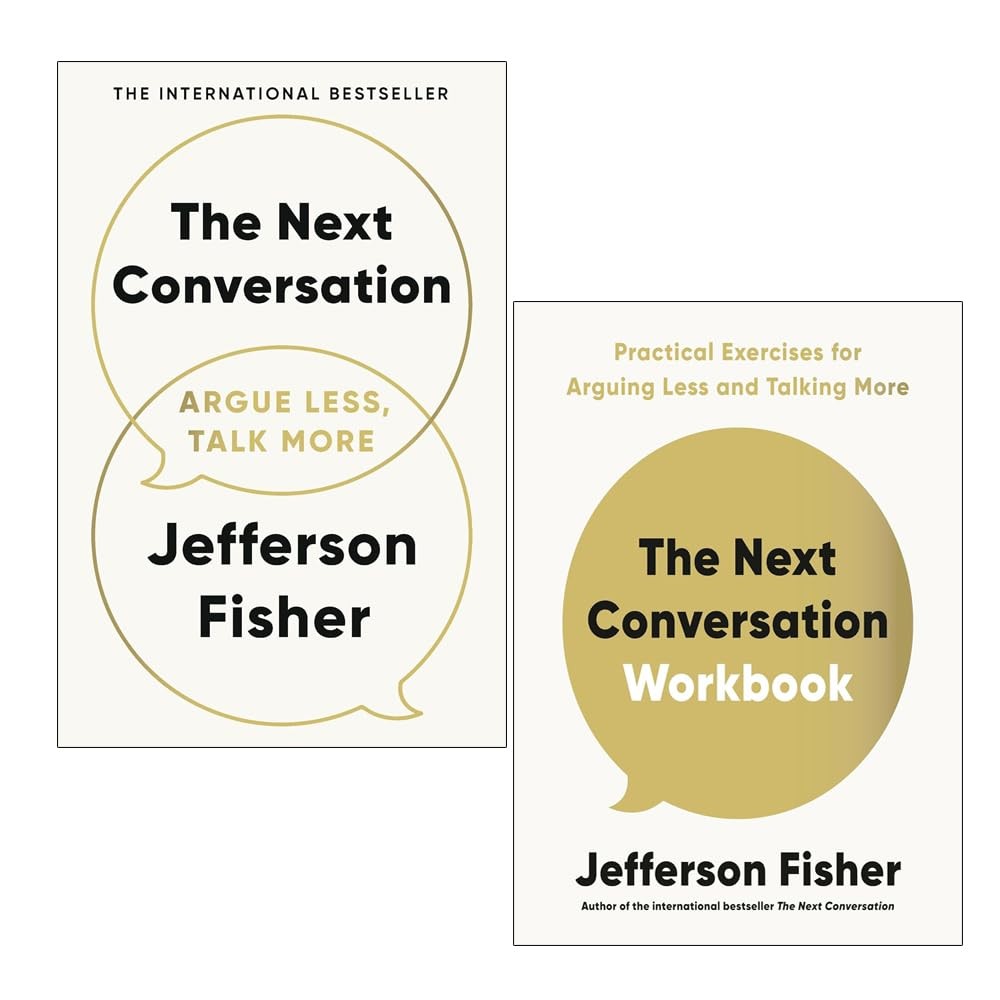 Jefferson Fisher 2 Books Set The Next Conversation & The Next Conversation WB