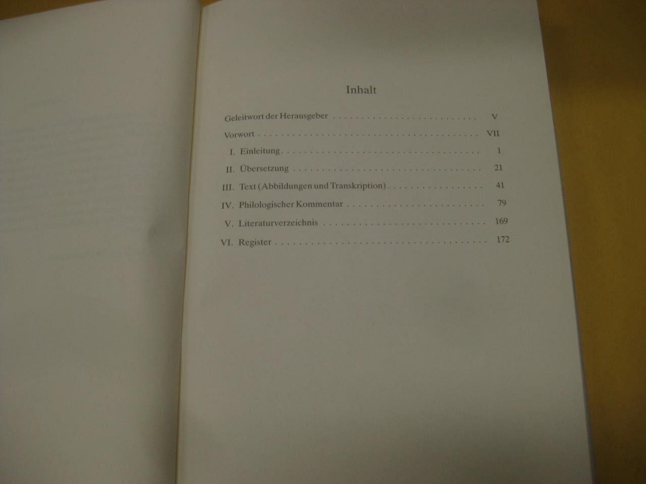 Die Weisheitsschrift aus der Kairoer Geniza by Hans Peter Rüger Paul Siebeck