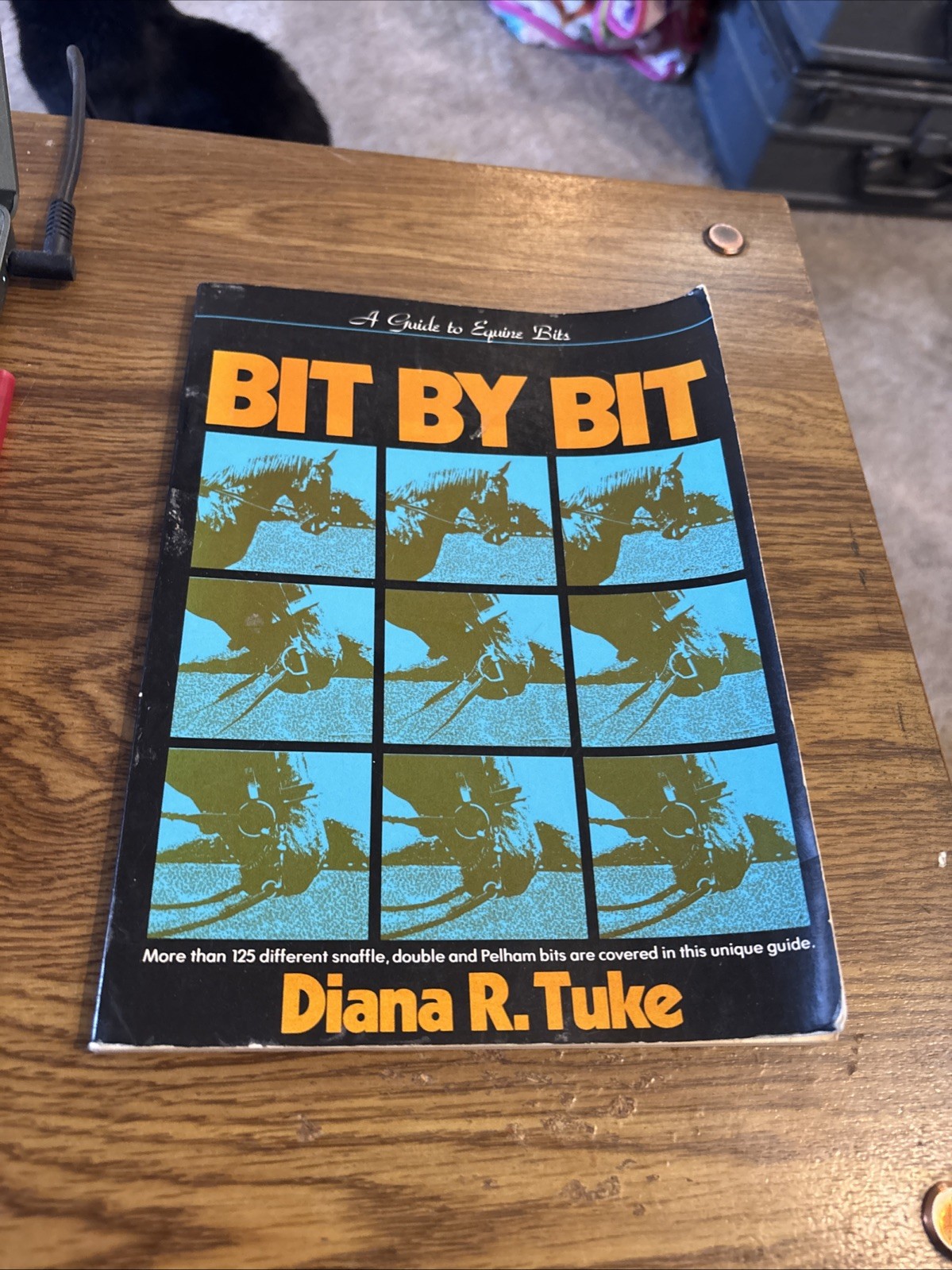 Bit By Bit A Guide to Equine Bits, Diana R.Tuke Softcover 1978 Arco Pub, Horse T