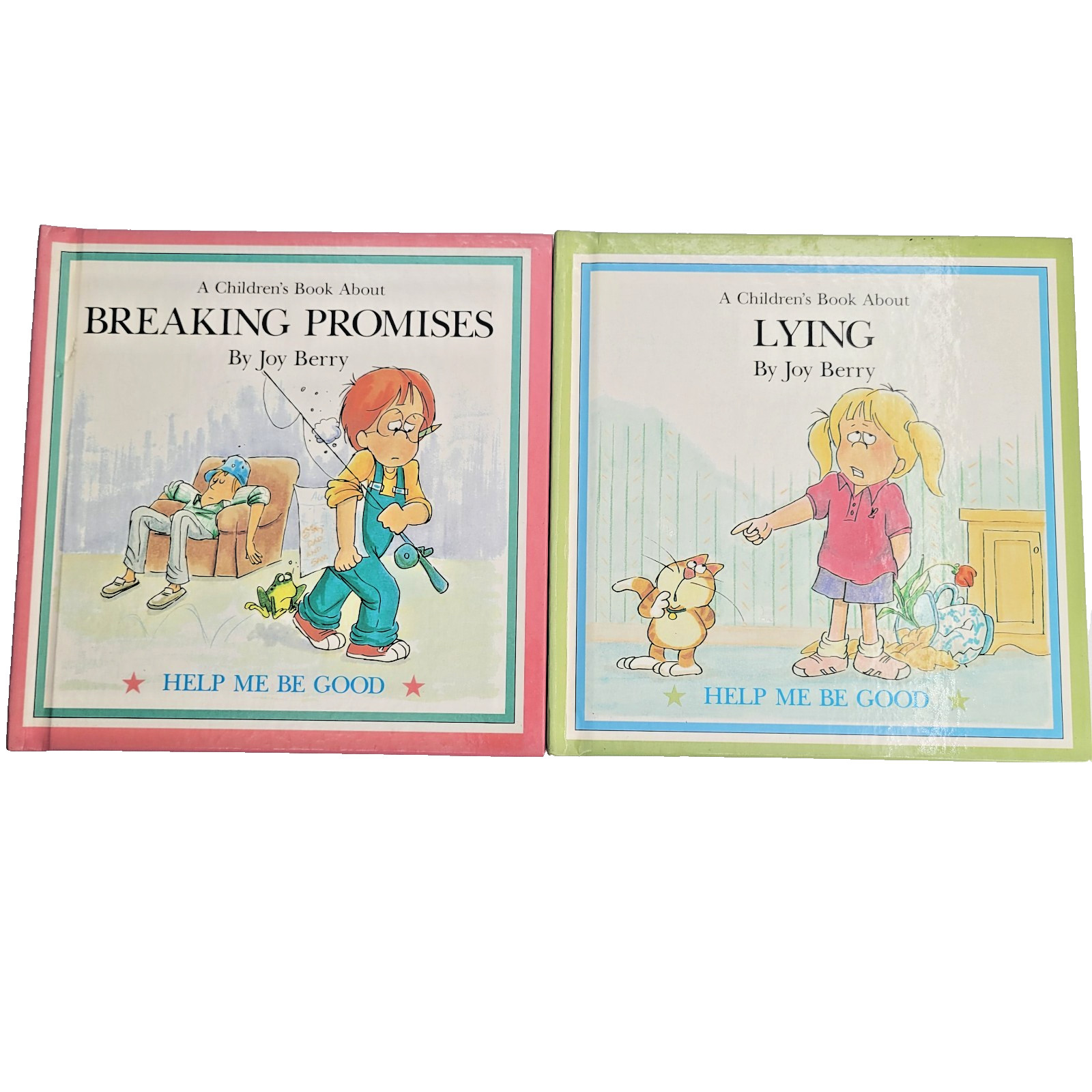 Lot of 10 Help Me Be Good Books by Joy Berry – Vintage 1980s Hardcover – Manners